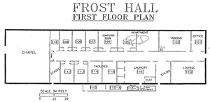 Frost 1st floor plan